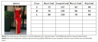 Women Summer Sexy Bodycon Dress Lady Sexy Spaghetti Strap Sleeve Split Solid Color Sheath Dress Vestidos