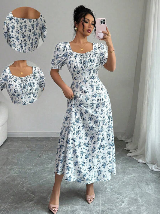 Robe Maxi Fleurie Colette