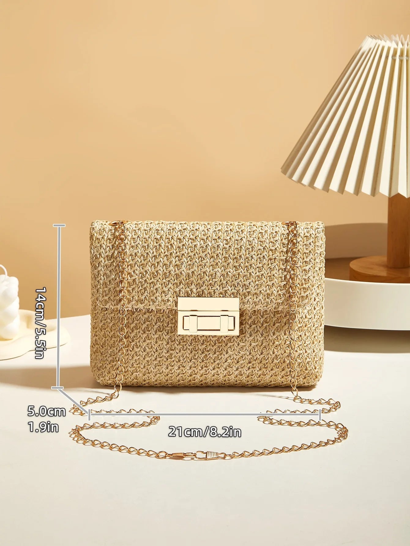 Fashion Women Summer Bohemian Straw Bag Small Woven Beach Crossbody Bag Shoulder Messenger Bag Girls Handbags Straw Bag Gifts