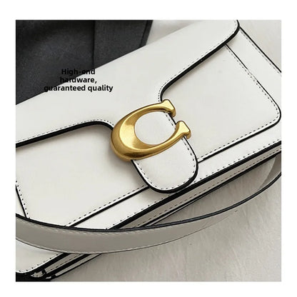 New Niche Bag Women's Premium Texture Solid Color Simple and Versatile Small Square Bag Commuter Multi-Compartment Shoulder Bag