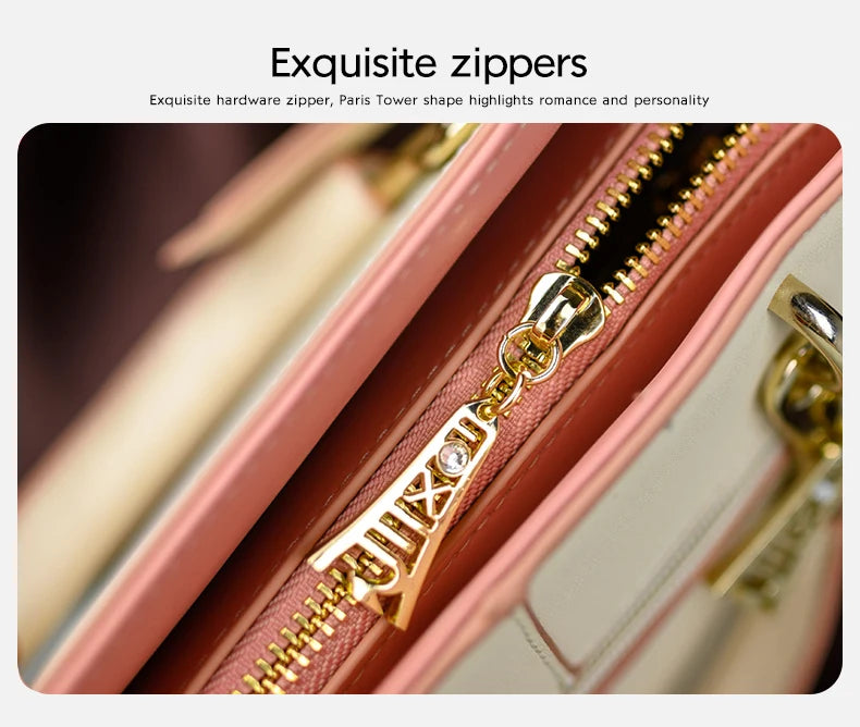 FOXER Split Leather Women's Shoulder Bag Elegant Handbag 2026 New Female Large Tote Bag Luxury Design Crossbody Purse