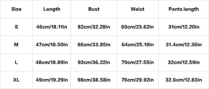 Women's new pajama suspender solid color top plaid shorts two-piece set of home wear