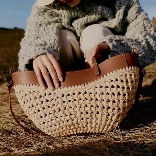 Sac Cabas Raphia – Riviera